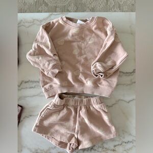 Zara baby sweater set